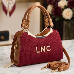 প্রিমিয়াম হ্যান্ডব্যাগ। চকলেট কালার